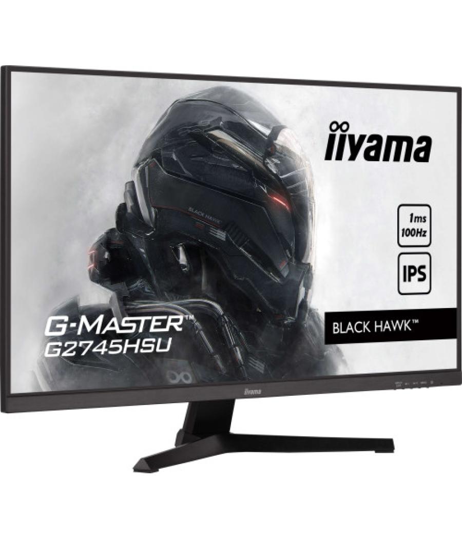 Iiyama g-master g2745hsu-b2 led display 68,6 cm (27") 1920 x 1080 pixeles full hd negro