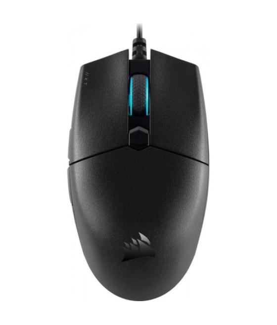 Corsair katar pro ratón mano derecha usb tipo a óptico 12400 dpi