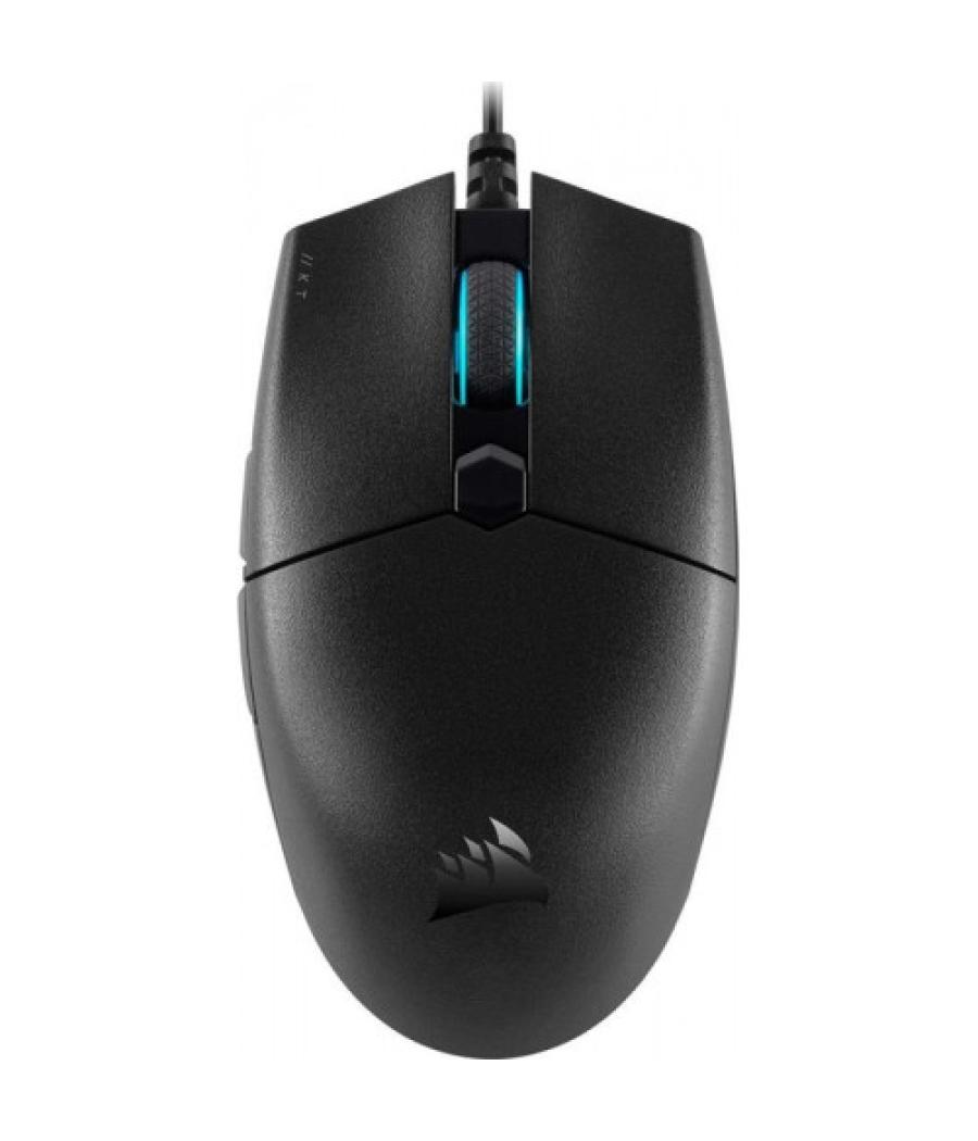 Corsair katar pro ratón mano derecha usb tipo a óptico 12400 dpi