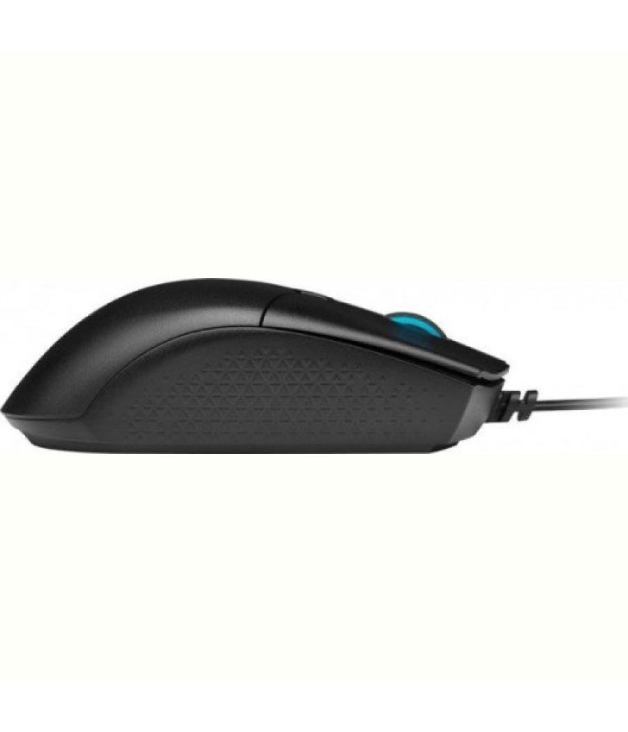 Corsair katar pro ratón mano derecha usb tipo a óptico 12400 dpi