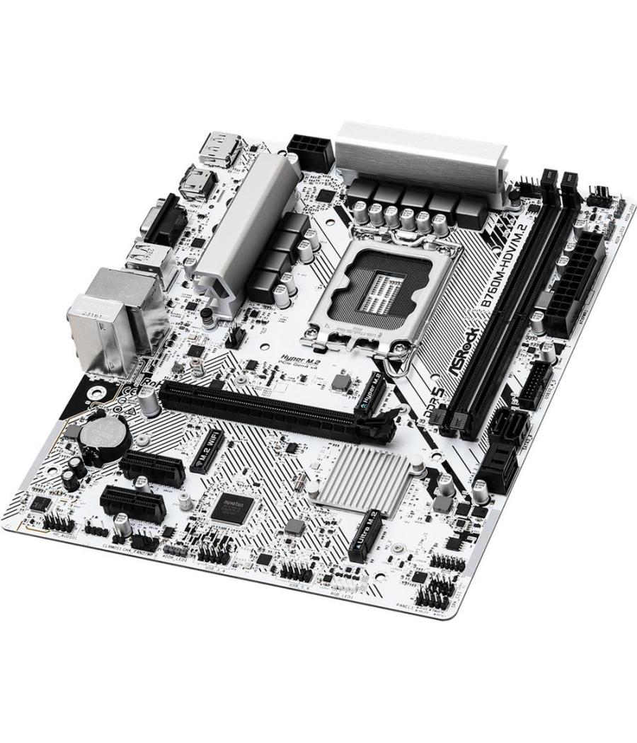 Placa base asrock b760m - hdv m.2 1700 matx - 2x ddr5