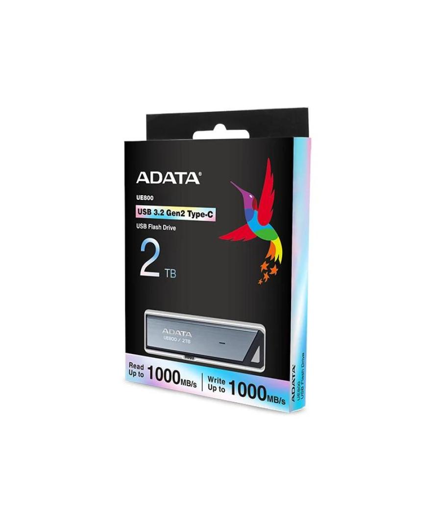 Adata lapiz usb elite ue800 2tb usb-c 3.2 gen2