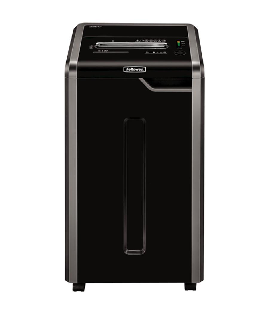 Fellowes 325Ci triturador de papel Corte cruzado 24 cm Negro, Plata