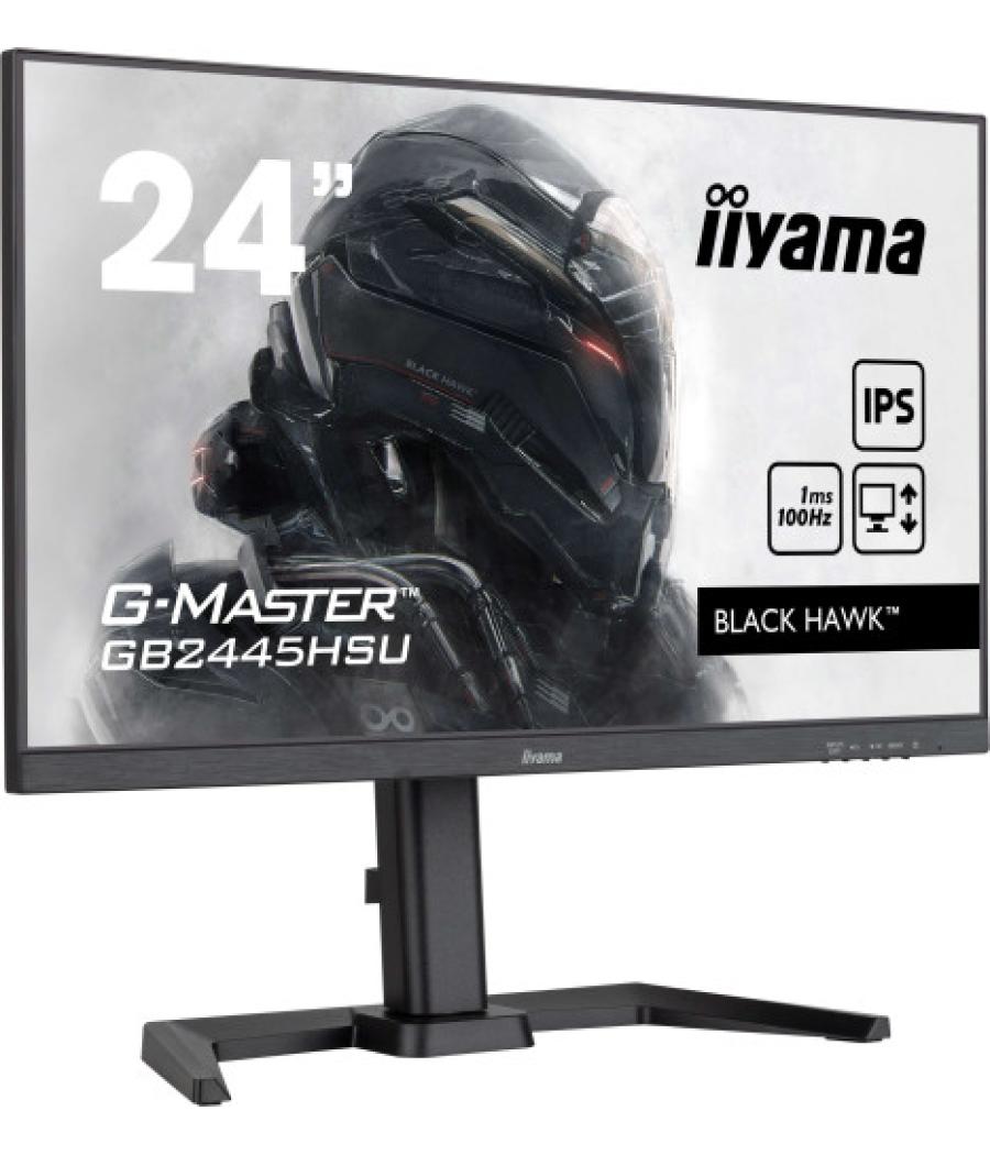 Iiyama g-master gb2445hsu-b2 led display 60,5 cm (23.8") 1920 x 1080 pixeles full hd negro