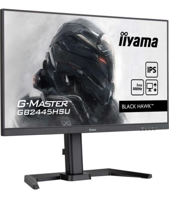 Iiyama g-master gb2445hsu-b2 led display 60,5 cm (23.8") 1920 x 1080 pixeles full hd negro