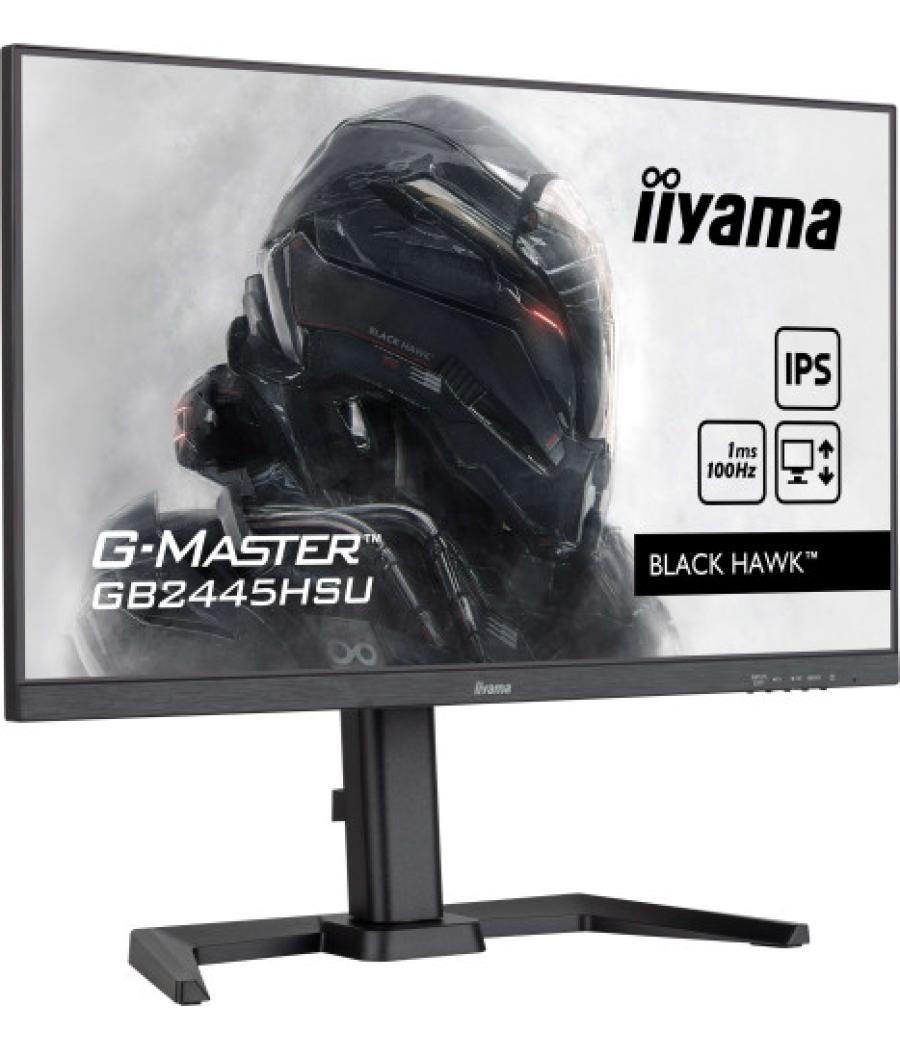 Iiyama g-master gb2445hsu-b2 led display 60,5 cm (23.8") 1920 x 1080 pixeles full hd negro