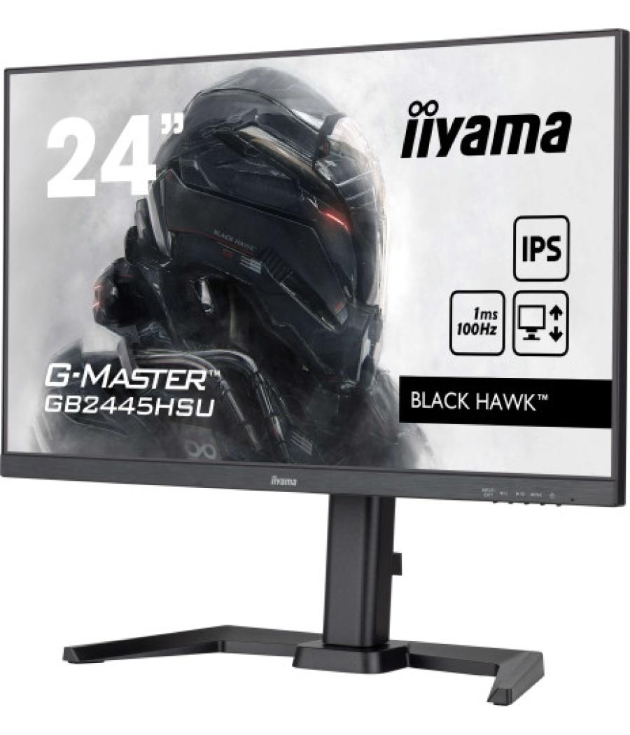 Iiyama g-master gb2445hsu-b2 led display 60,5 cm (23.8") 1920 x 1080 pixeles full hd negro