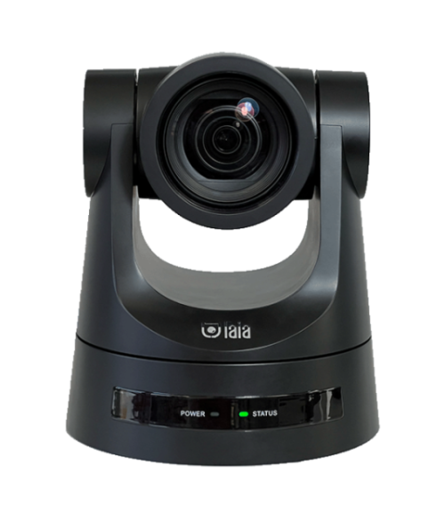 Laia cute (ctc-412/b) cute 4k ai (black), cámara ptz, 4k, lente con zoom óptico 12x. usb 3.0, hdmi, sdi y lan. ia con autosegumi