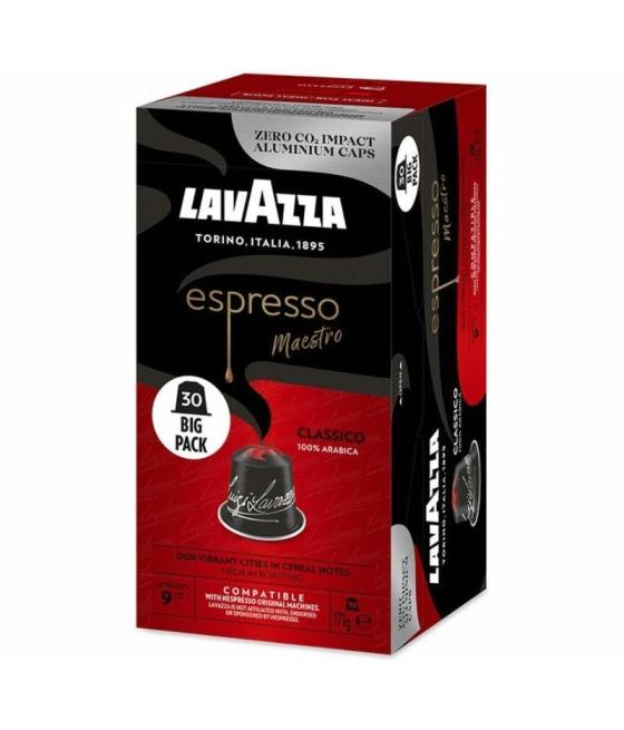 Cápsula lavazza espresso maestro clásico para cafeteras nespresso/ caja de 30