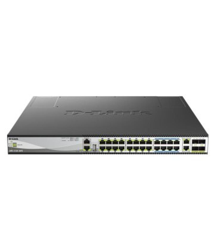 Switch gestionable d-link dms-3130-30ps 16xpoe+ 100/1000/2.5gbase-t / 8xpoe++ (60w) 100/1000/2.5g/5gbase-t / 2x100/1000/2.5g/