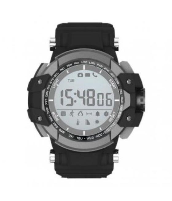 Reloj inteligente deportivo billow xs15bk anti-shock ip68 bt 4.0 g-sensor pila interna 12 meses neg