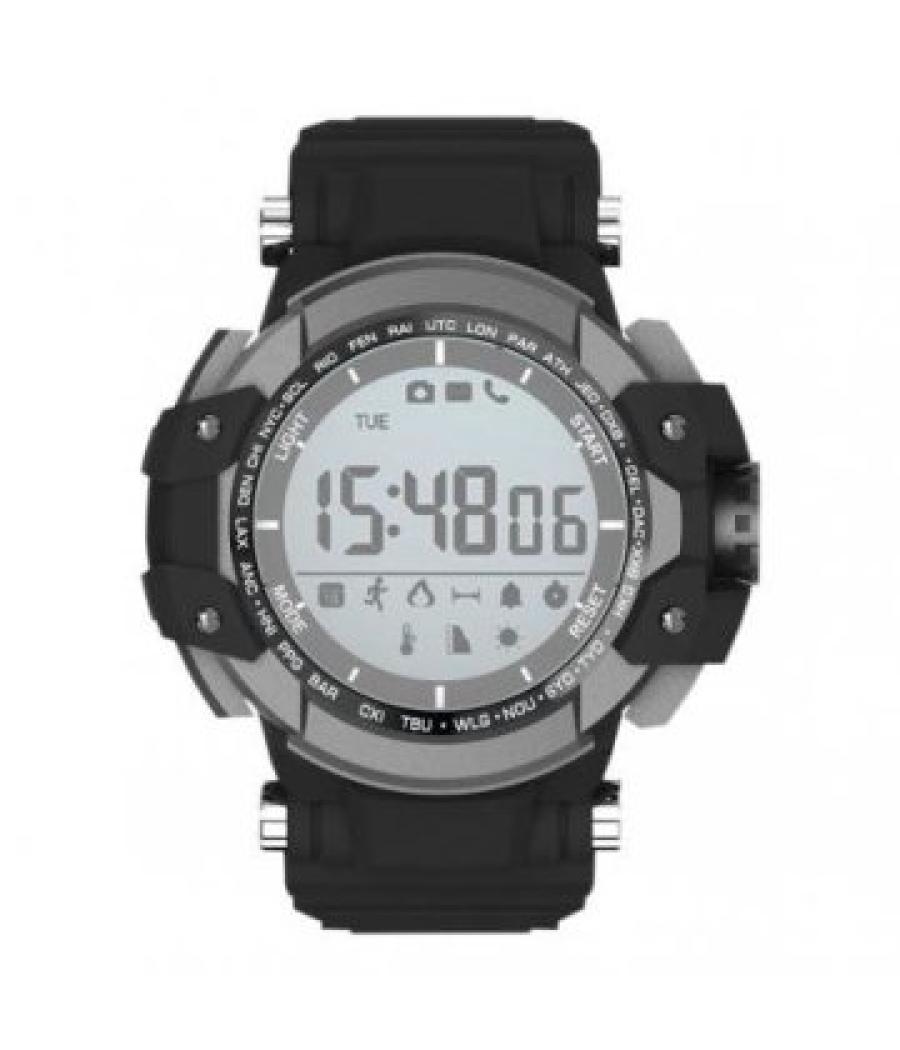 Reloj inteligente deportivo billow xs15bk anti-shock ip68 bt 4.0 g-sensor pila interna 12 meses neg