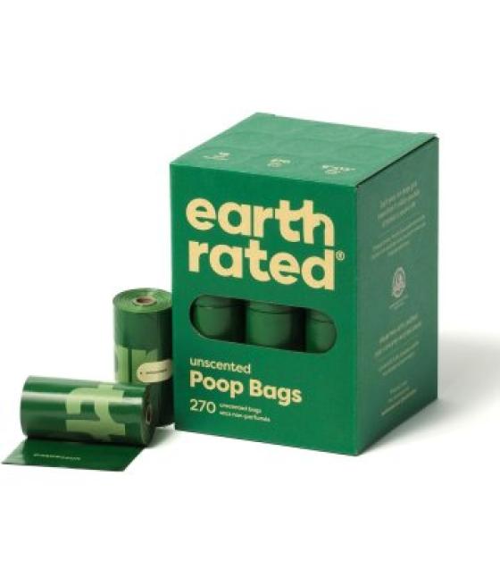 Bolsas earth rated para excrementos de perros, lavanda-aromatizado