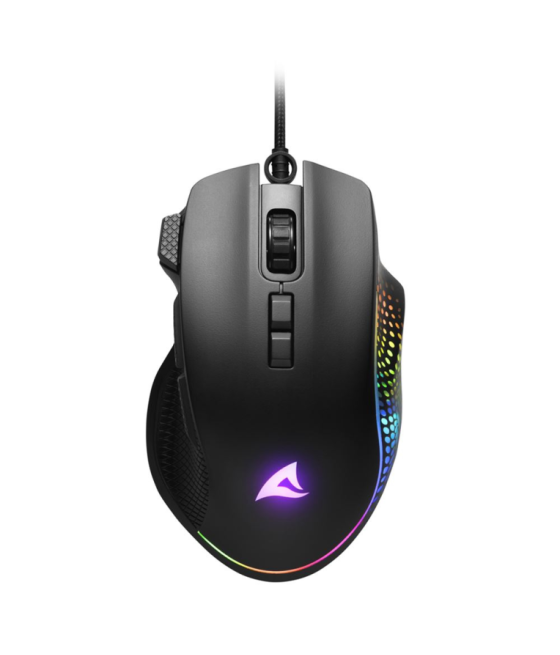 Raton gaming ergonomico sharkoon force 3 usb