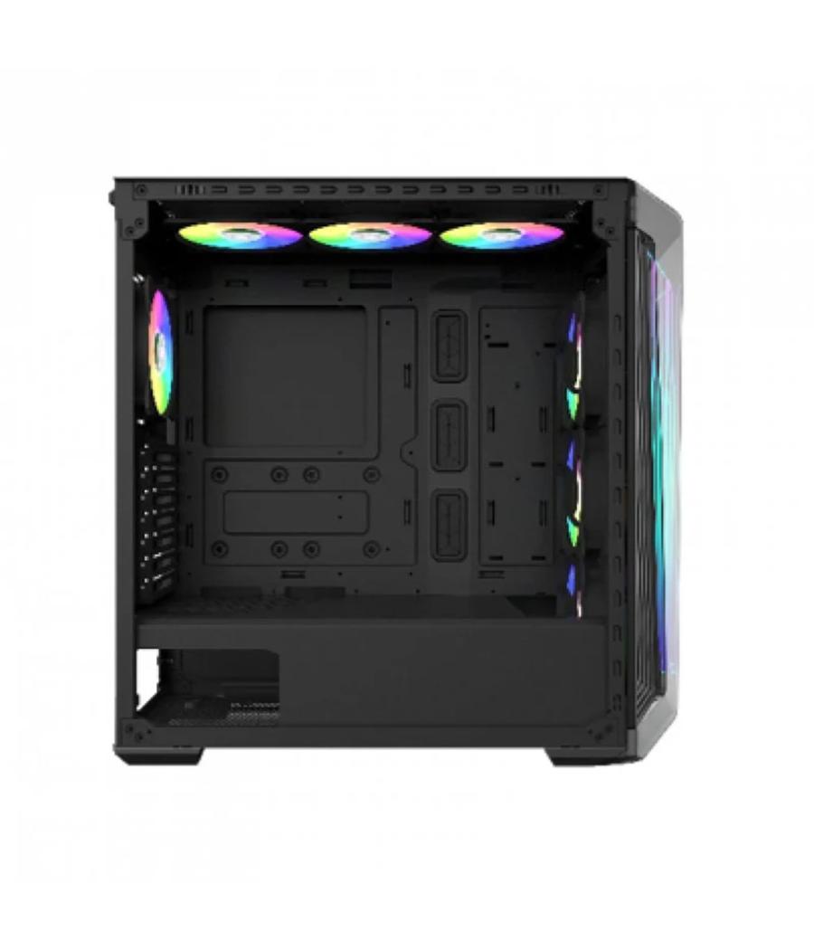 Caja ordenador gaming atx cooler master mb540 negra cristal templado - 1 x 120mm argb