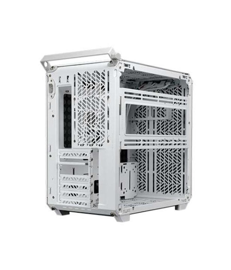 Caja ordenador gaming cooler master qube 500 flatpack atx cristal templado blanco