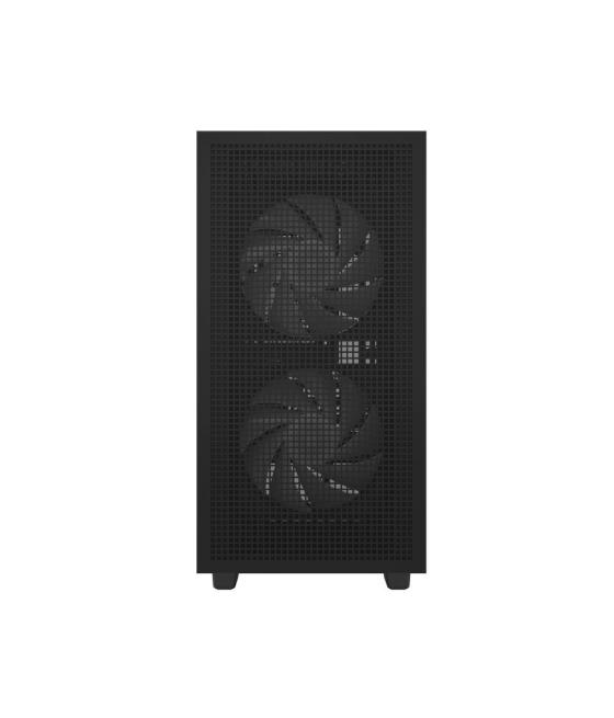 Caja ordenador gaming deepcool ch360 matx cristal templado negro