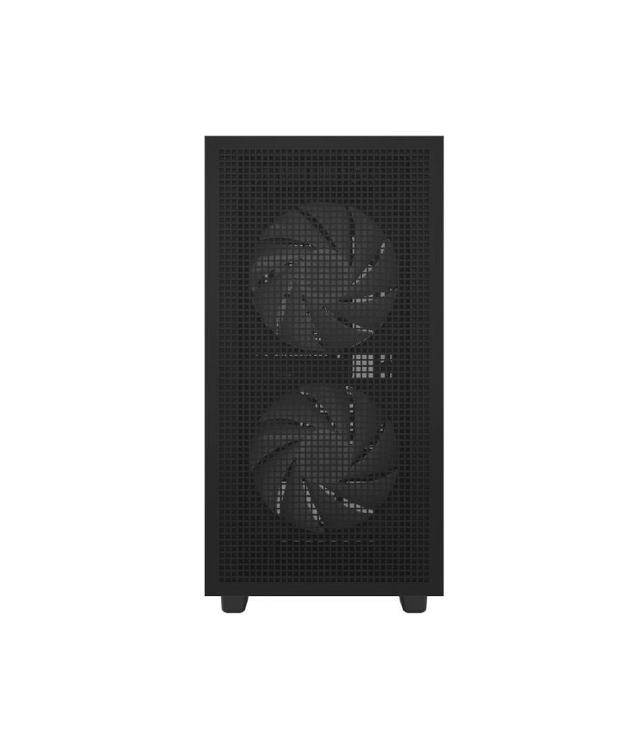 Caja ordenador gaming deepcool ch360 matx cristal templado negro