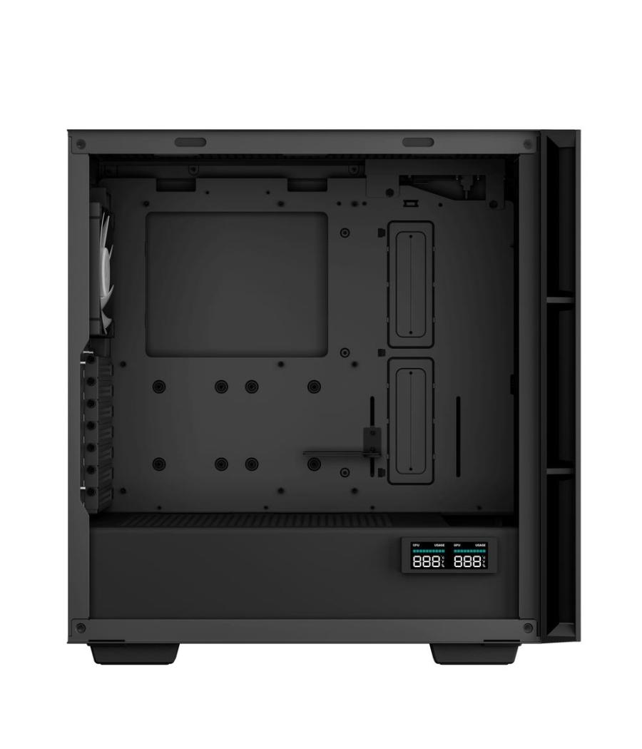 Caja ordenador gaming deepcool atx ch560 digital argb cristal templado negro