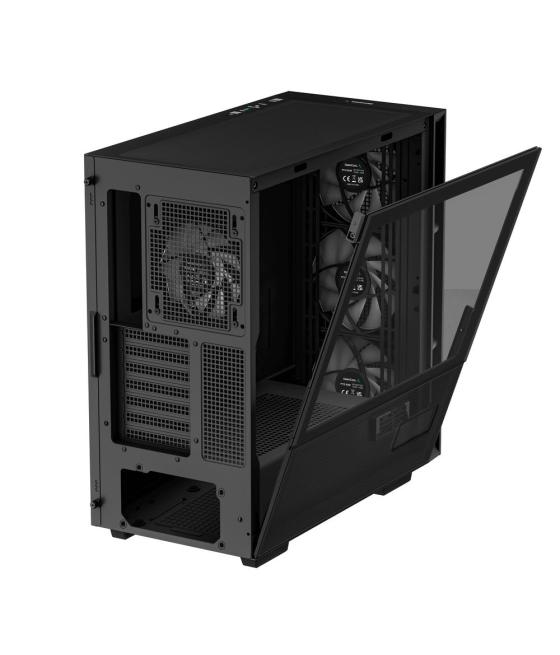 Caja ordenador gaming deepcool atx ch560 digital argb cristal templado negro