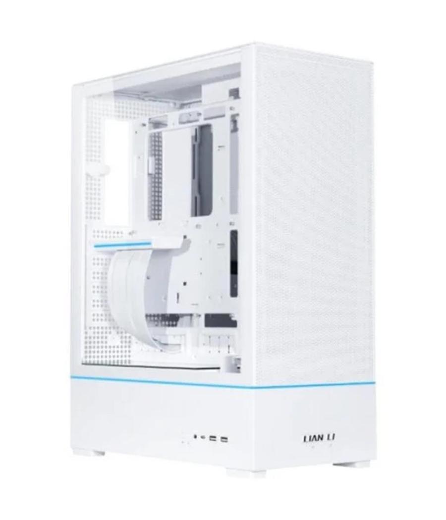 Caja ordenador gaming lian li lancool sup01 atx cristal templado blanco