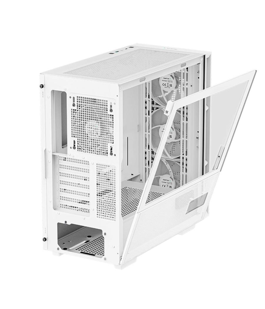 Caja ordenador gaming deepcool ch560 digital m - atx argb cristal templado blanco