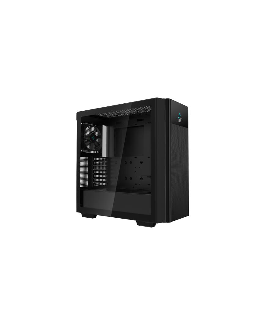 Caja gaming deepcool ch510 cristal templado usb 3.2 usb tipo c negra