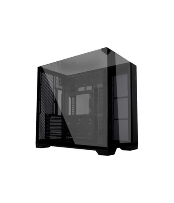 Caja ordenador gaming lian li o11d vision compact e - atx cristal templado negro