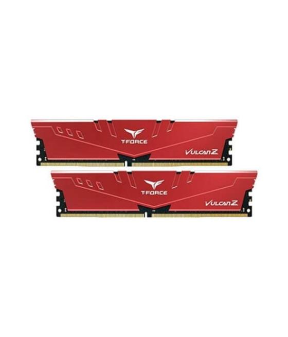 Memoria ram ddr4 16gb 2 x 8gb teamgroup vulcan z - 3600mhz - pc4 28800 - red - cl18 - 1.35v