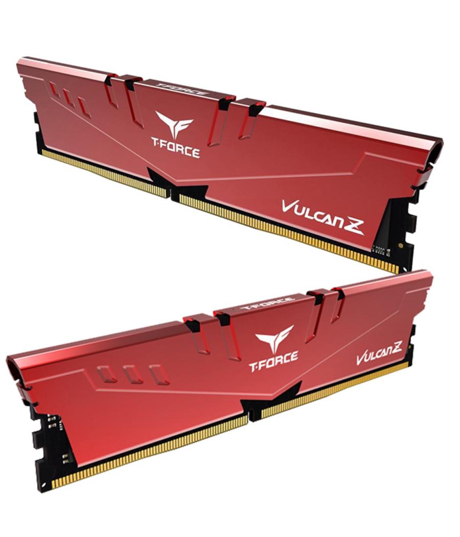 Memoria ram ddr4 16gb 2x8gb 3200mhz teamgroup vulcan z rojo - cl 16 - 1.35v tlzrd416g3200hc16cdc01