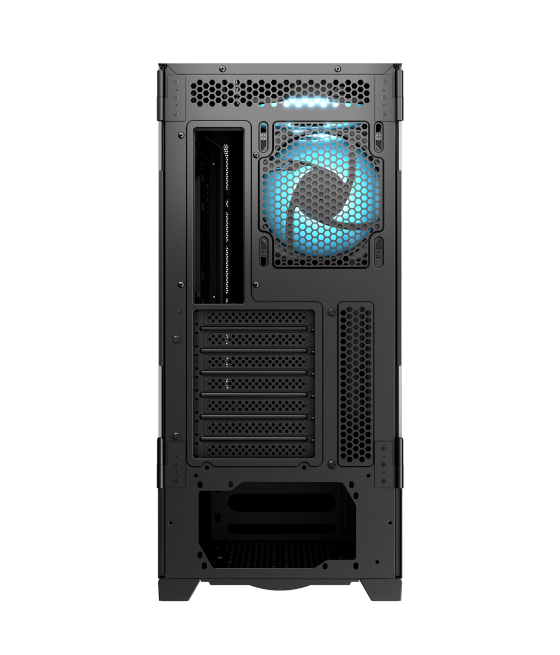 Caja gaming phoenix ember atx doble cristal templado con soporte para gpu