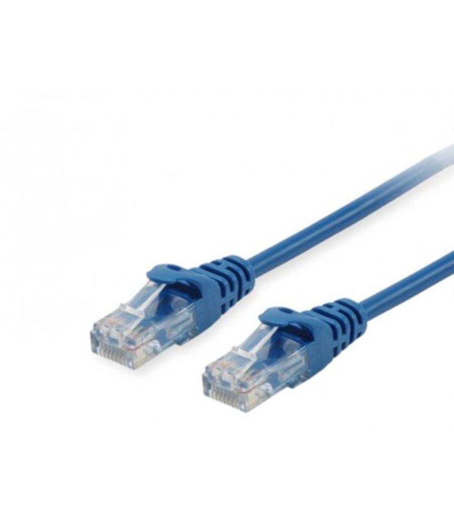 Cable de red equip latiguillo rj45 u - utp cat6a 3m azul