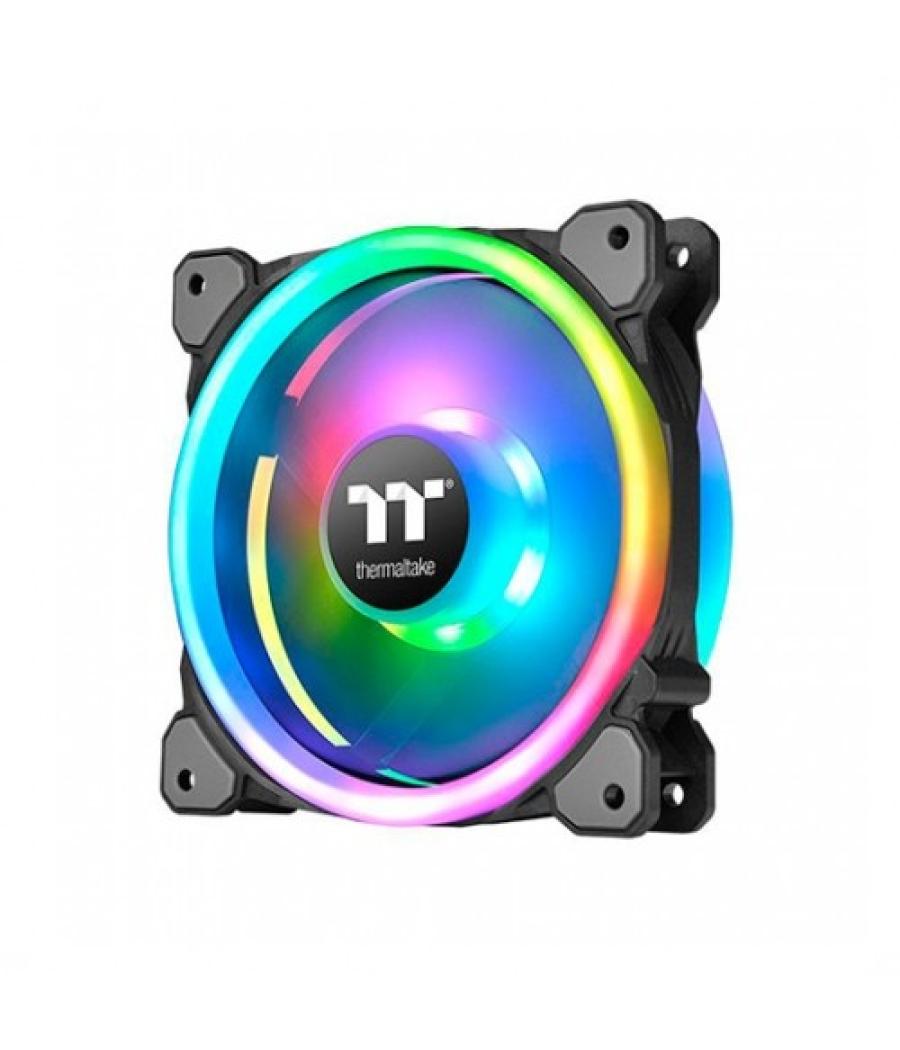 Ventilador 140x140 thermaltake riing trio 14 rgb tt pack 3 unds - vent 140x140mm rgb - 1400 rpm