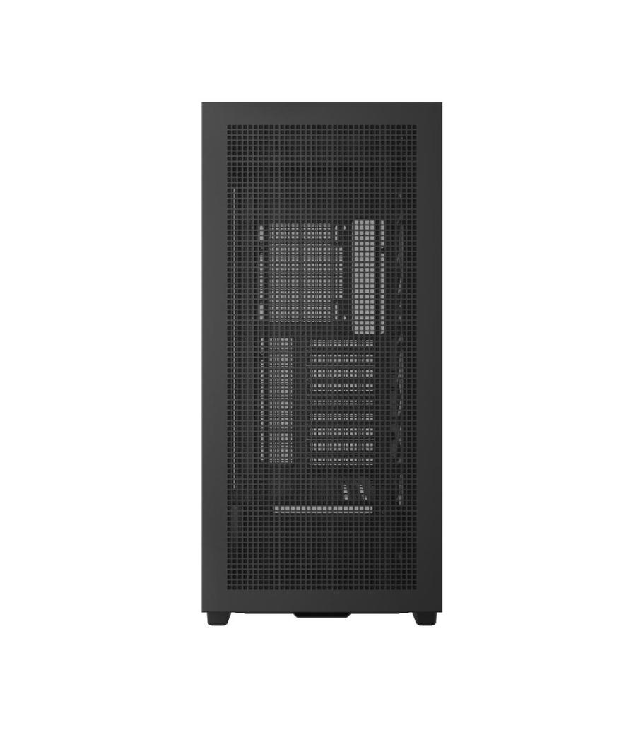 Caja ordenador gaming deepcool e - atx morpheus argb cristal templado negro