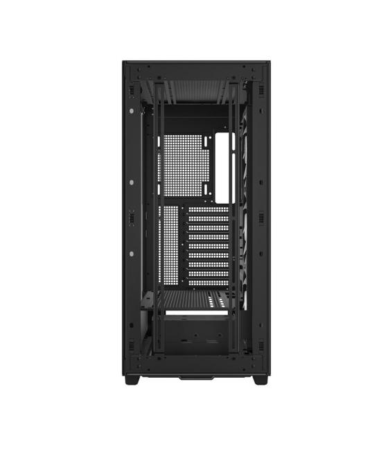 Caja ordenador gaming deepcool e - atx morpheus argb cristal templado negro