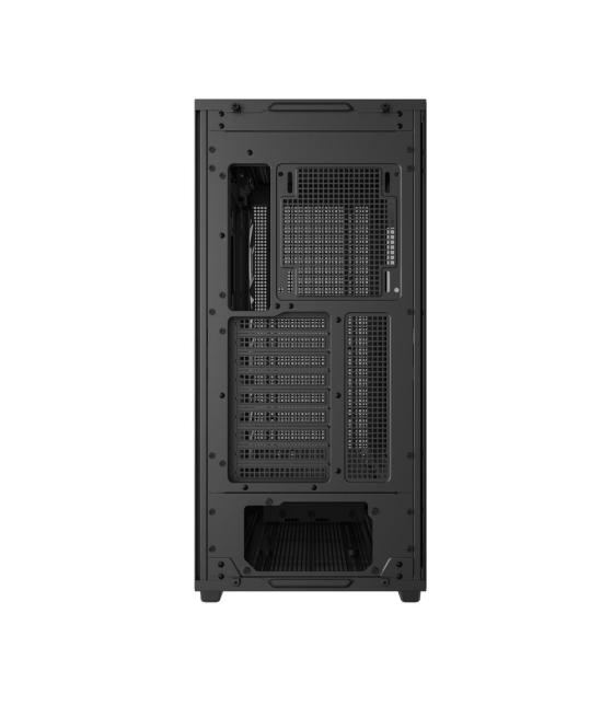 Caja ordenador gaming deepcool e - atx morpheus argb cristal templado negro