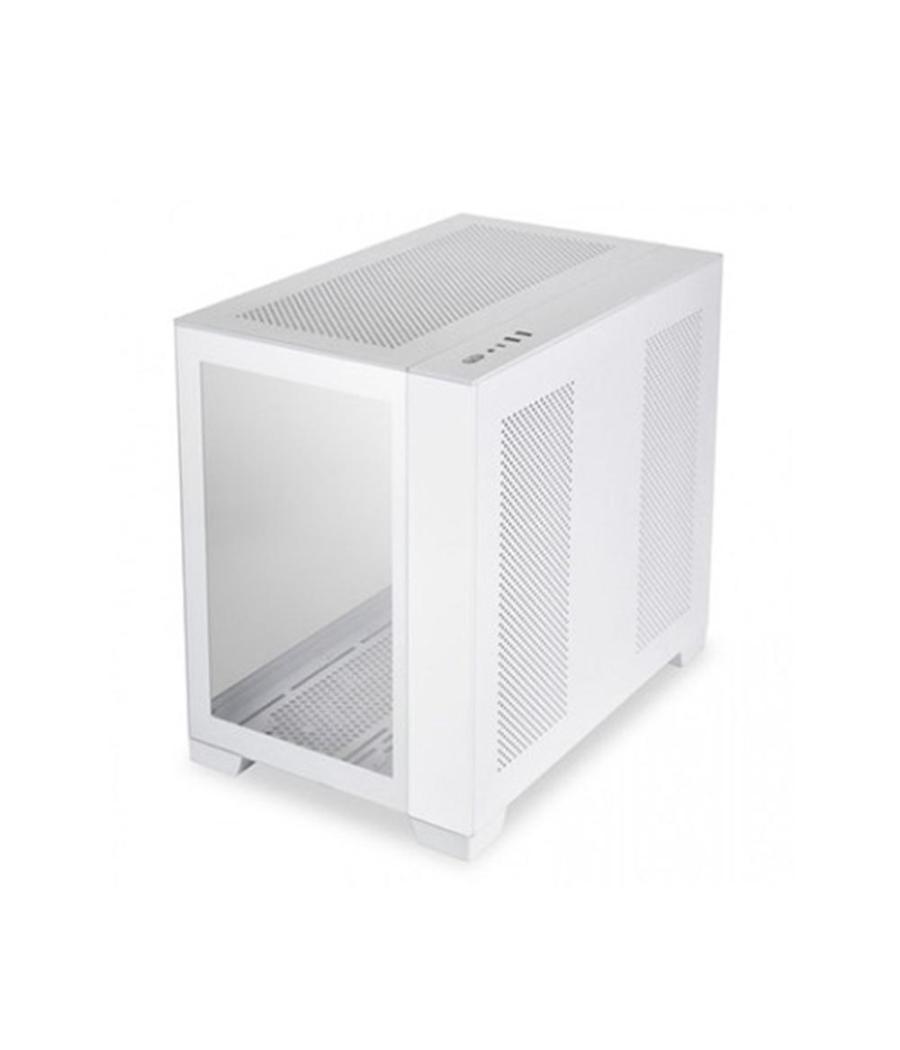 Caja ordenador gaming lian li pc - o11 dynamic mini atx cristal templado blanco