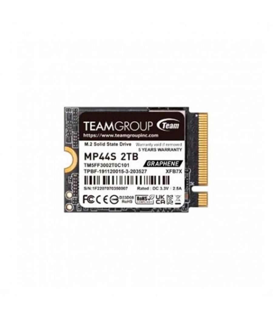 Disco duro interno ssd teamgroup mp44s 2tb m.2 pci express 4.0