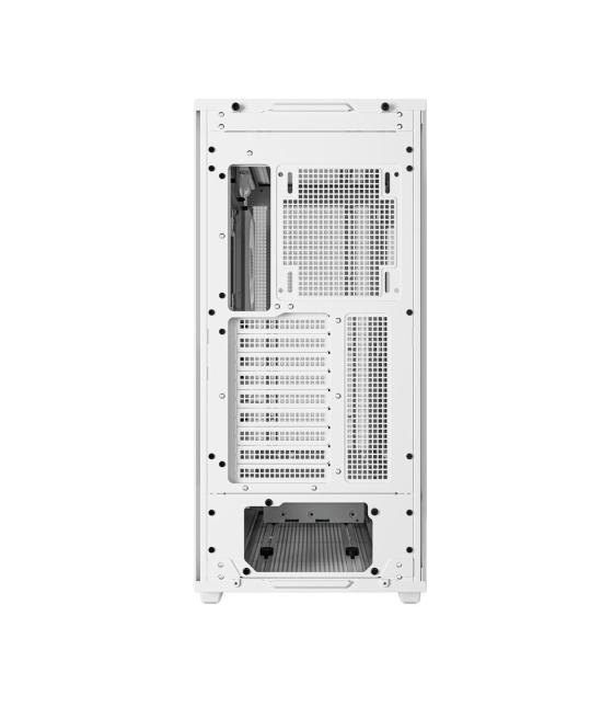 Caja ordenador gaming deepcool e - atx morpheus argb cristal templado blanco