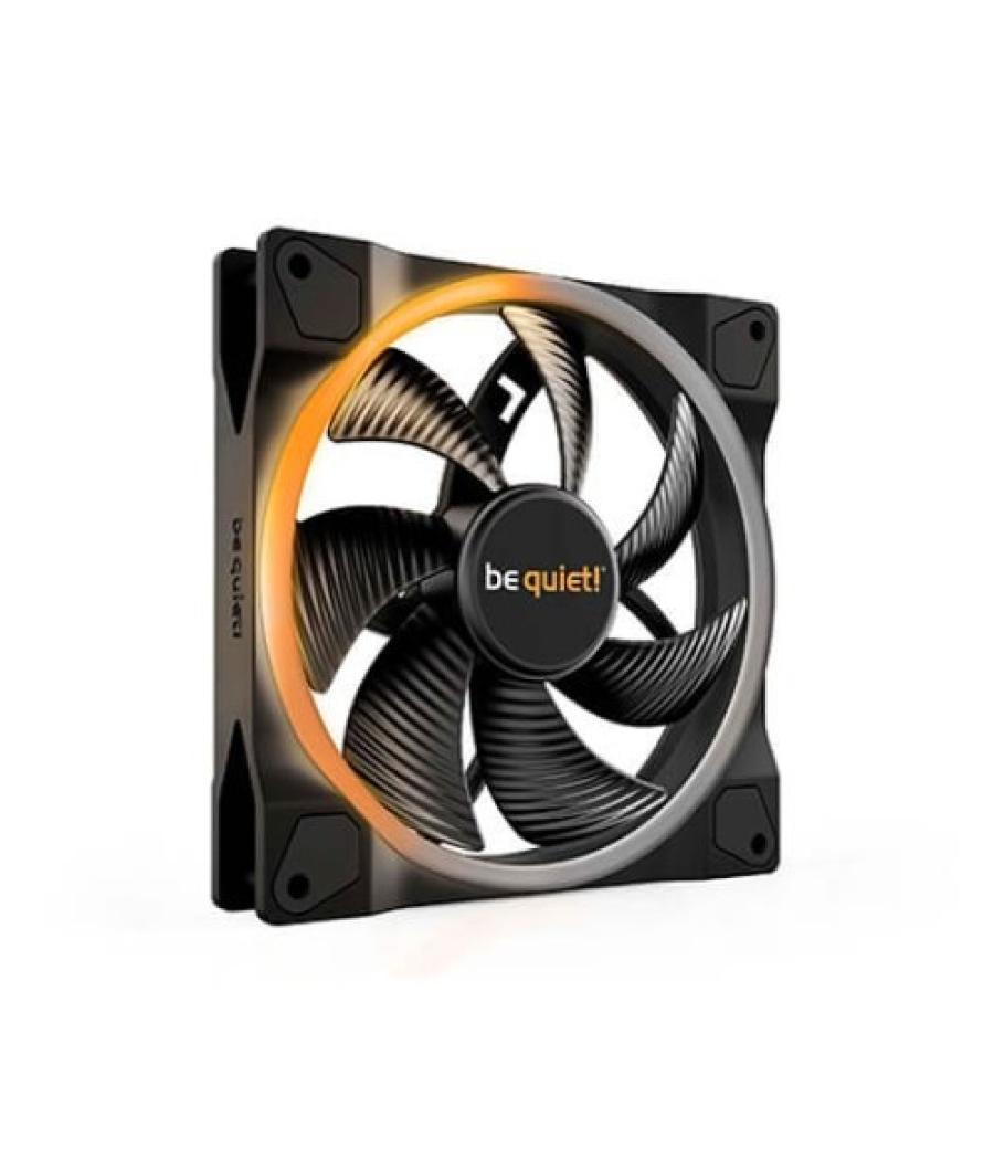 Ventilador 140x140 be quiet light wings pack 3ud 1500rpm - pwm - argb