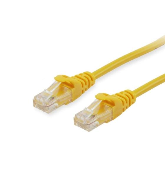 Cable de red equip latiguillo rj45 u - utp cat6a 5m amarillo