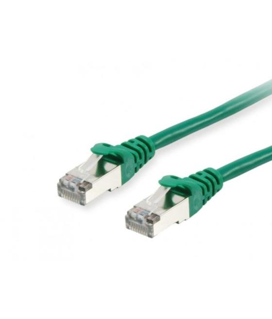 Cable de red equip latiguillo rj45 s - ftp cat6a 15m verde