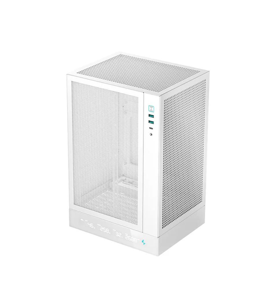 Caja ordenador deepcool ch170 digital mini atx blanco