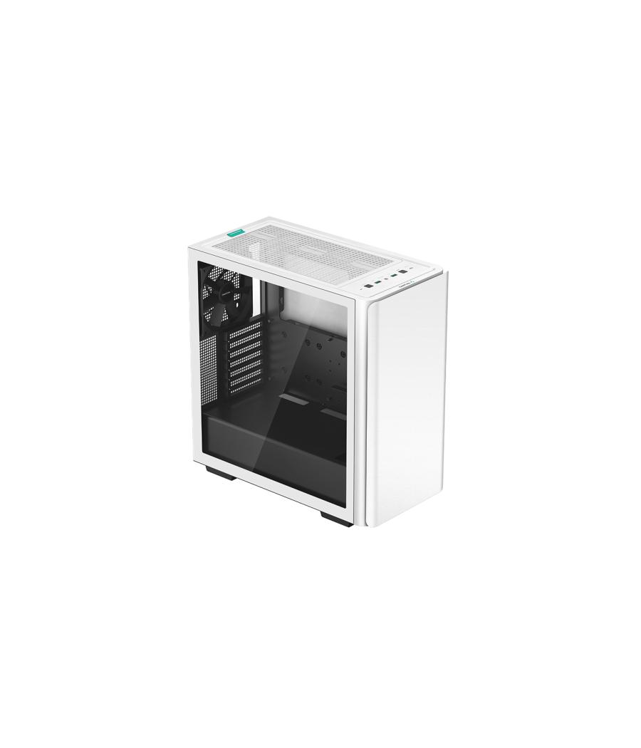 Caja gaming deepcool ck500 cristal templado usb 3.0 usb tipo c blanca