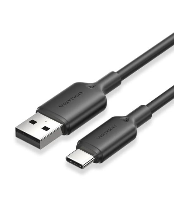 Cable usb-c a usb-a 1 m negro vention