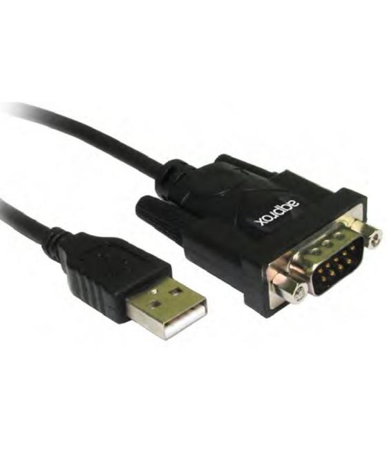 Approx appc27 adaptador usb a serie db9m 0,75 m.