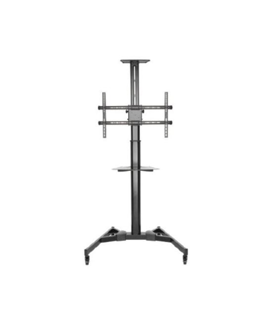 Soporte de suelo inclinable/ giratorio con ruedas fonestar sts-4264n para tv de 37-70'/ hasta 50kg