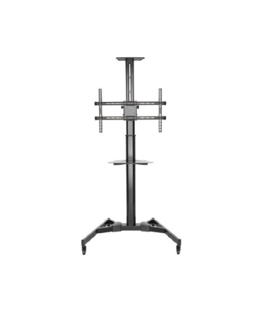 Soporte de suelo inclinable/ giratorio con ruedas fonestar sts-4264n para tv de 37-70'/ hasta 50kg