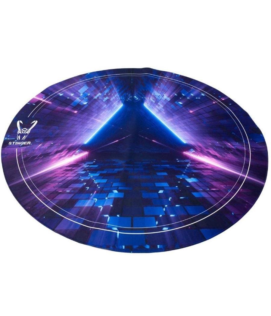 Alfombra gaming woxter stinger floorpad future/ púrpura