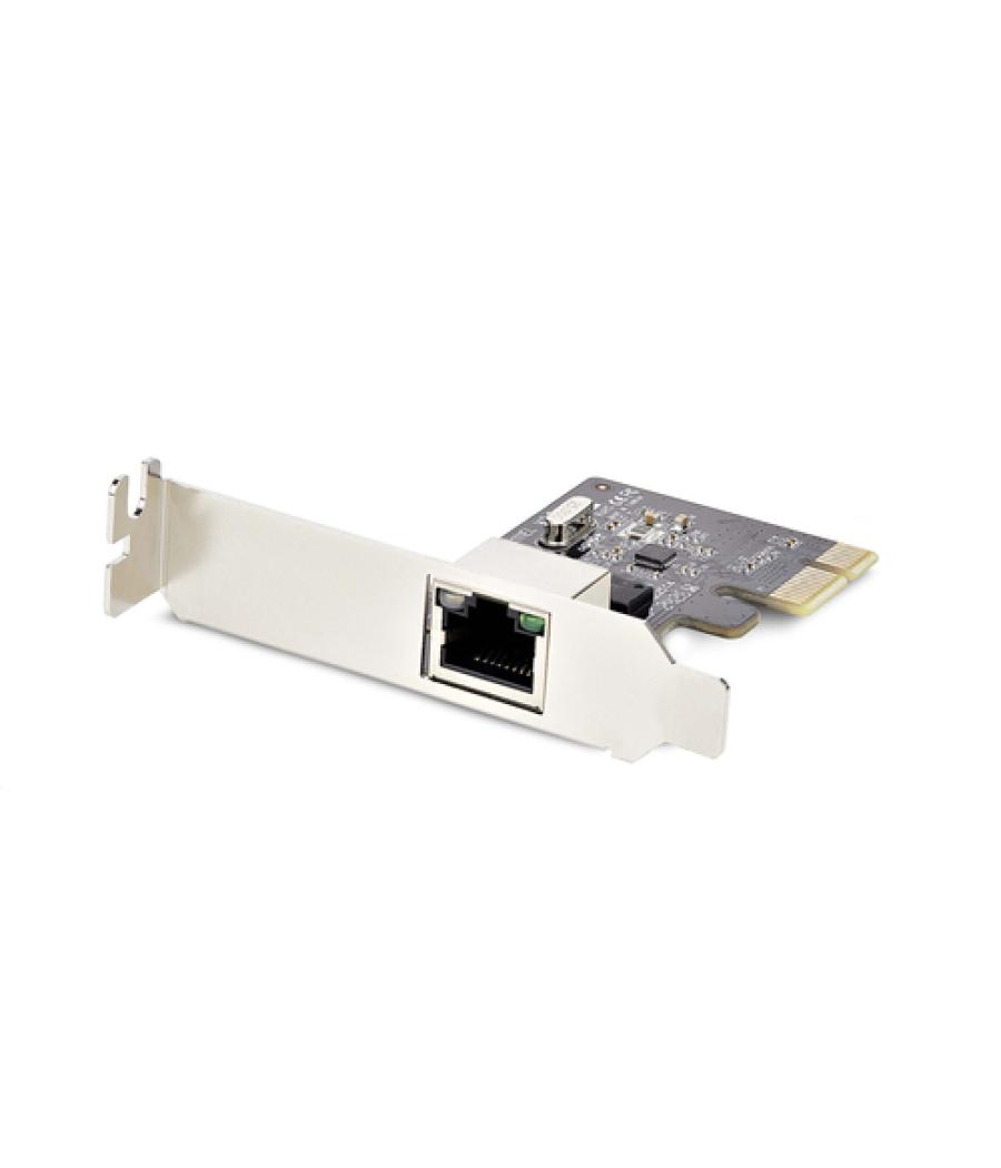 StarTech.com Tarjeta de Red PCI Express de 1 Puerto Gigabit - Adaptador Ethernet PCIe RJ45 - Perfil Bajo - 10/100/1000Mbps - Tar